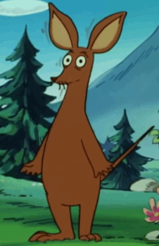 snif from moomins, it's a longish brown creature with big somewhat pointy earce and a long snout snif from moomins, it's a longish brown creature with big somewhat pointy earce and a long snout